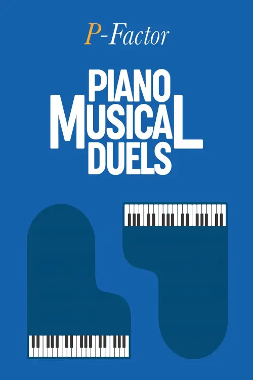 Movie poster "P-FACTOR Piano Musical Duels"