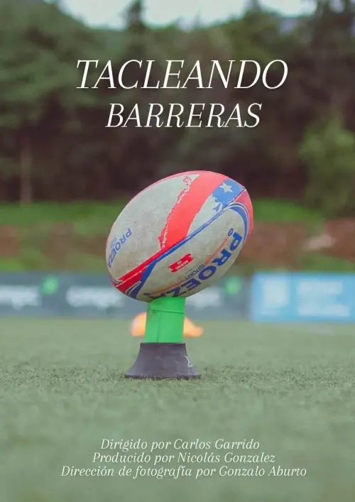 Movie poster "Tacleando barreras"