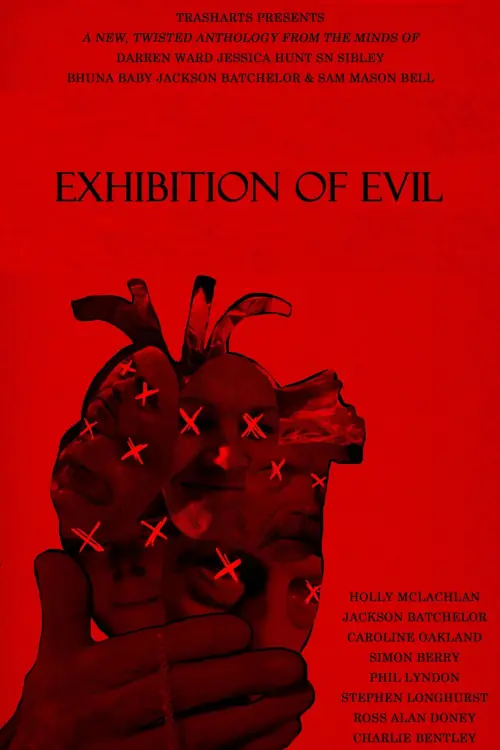 Movie poster "Exhibition of Evil"