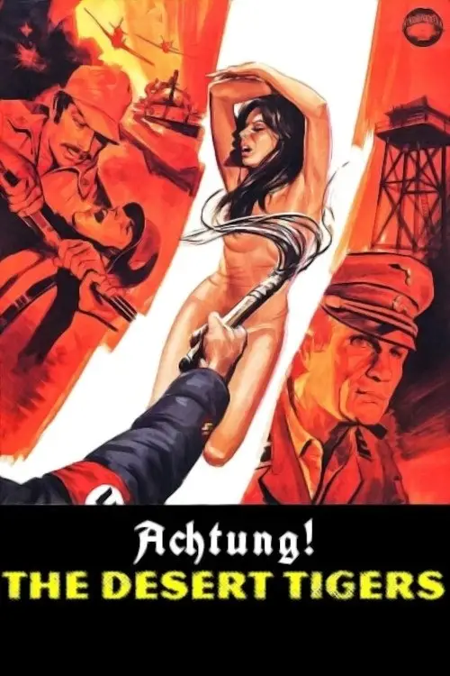 Movie poster "Achtung! The Desert Tigers"