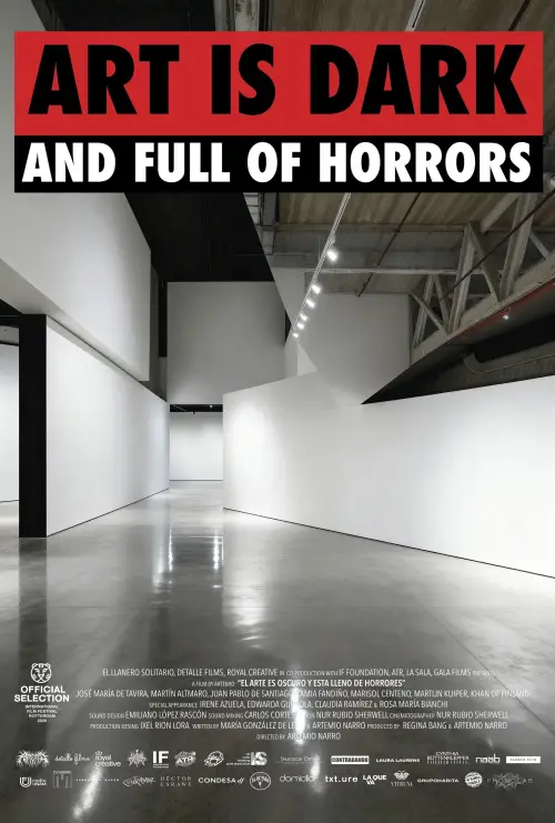 Movie poster "Art Is Dark and Full of Horrors"