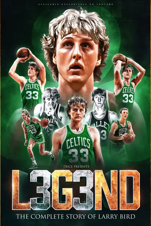 Movie poster "LEGEND: The Complete Story of Larry Bird"