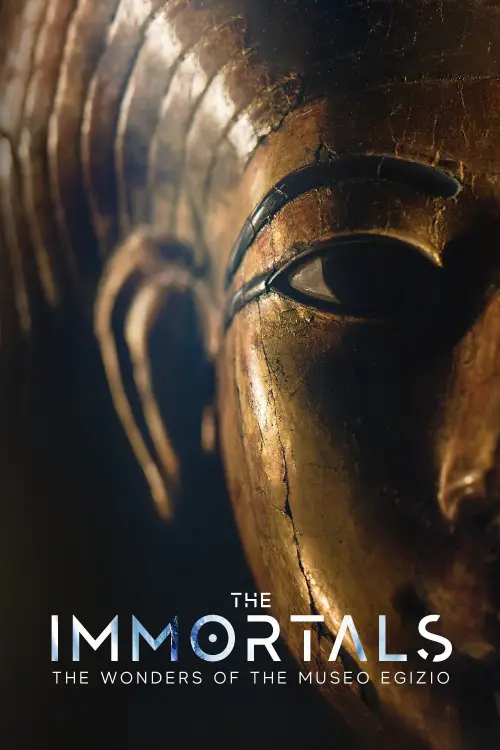Movie poster "The Immortals: The Wonder of the Museo Egizio"