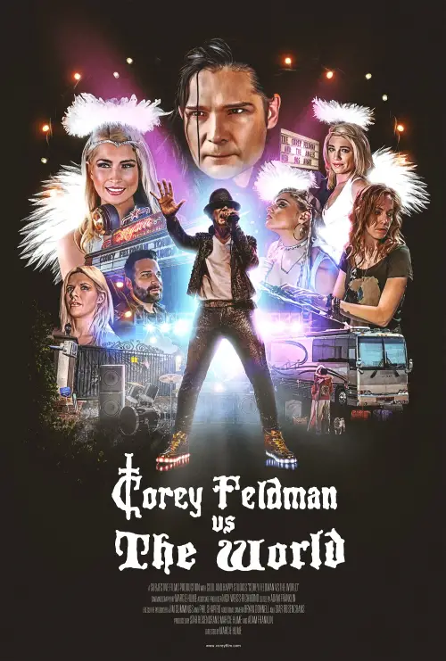 Movie poster "Corey Feldman Vs The World"