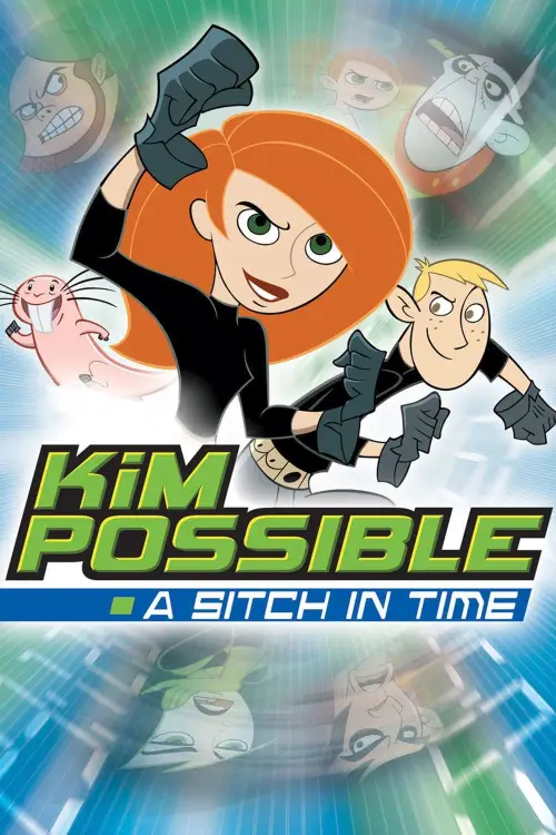 Movie poster "Kim Possible: A Sitch In Time"