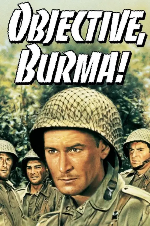 Movie poster "Objective, Burma!"
