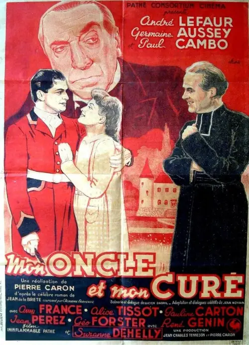 Movie poster "Mon oncle et mon curé"