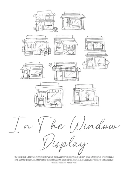 Movie poster "In The Window Display"