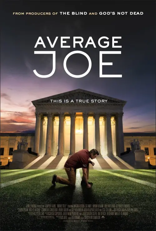 Movie poster "Average Joe"