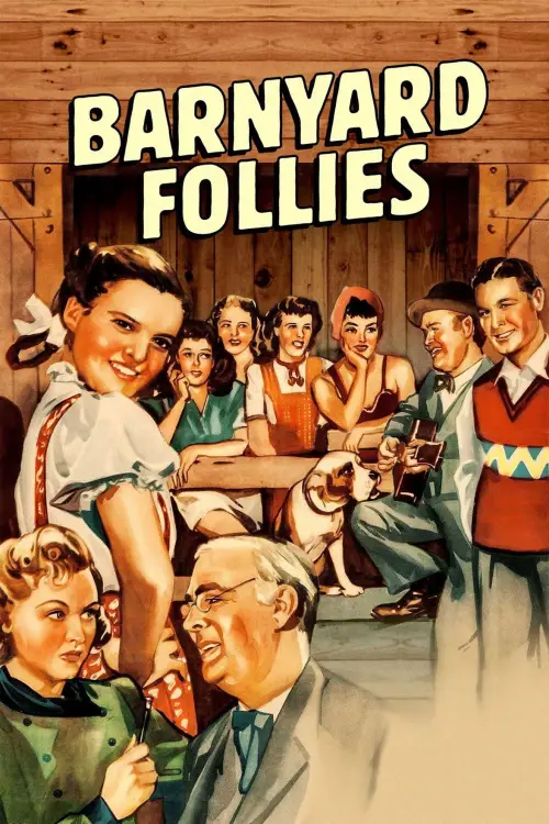 Movie poster "Barnyard Follies"