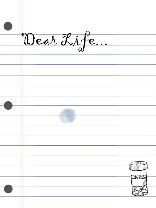 Movie poster "Dear Life..."