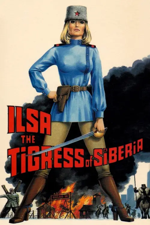 Movie poster "Ilsa, the Tigress of Siberia"