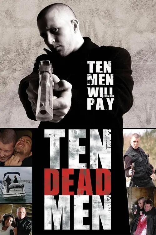 Movie poster "Ten Dead Men"