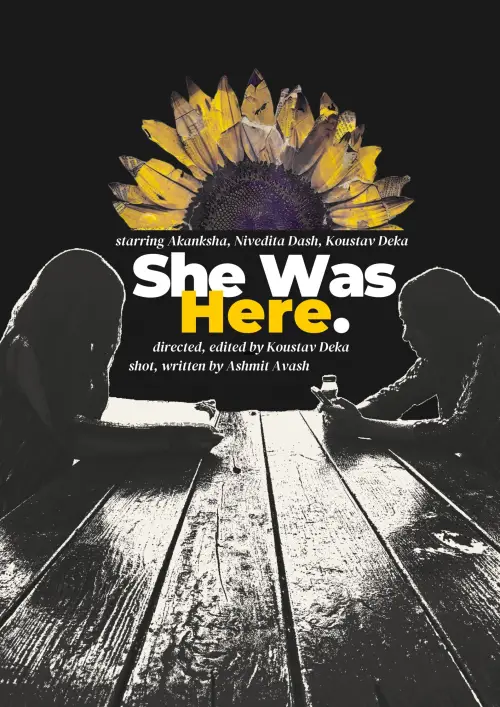 Movie poster "She Was Here"