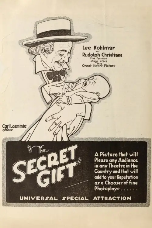 Movie poster "The Secret Gift"