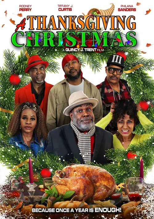 Movie poster "A Thanksgiving Christmas"