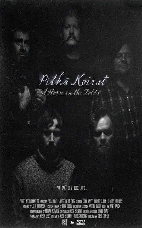 Movie poster "Pitka Koirat: A Horse in the Folds"