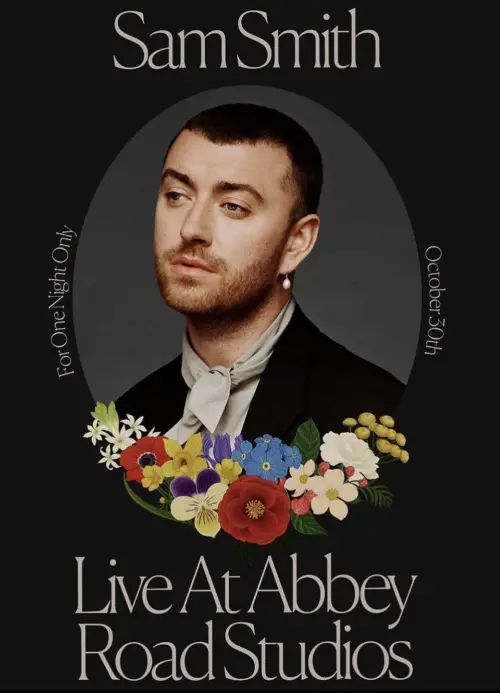 Movie poster "Sam Smith: Love Goes – Live at Abbey Road Studios"