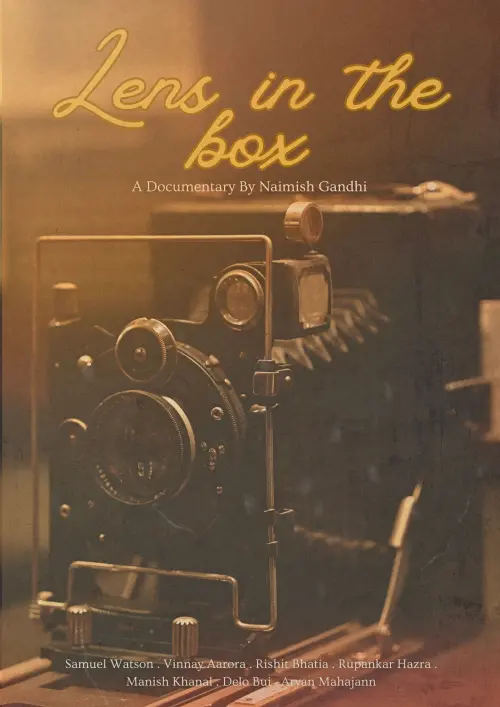 Movie poster "Lens in the box"