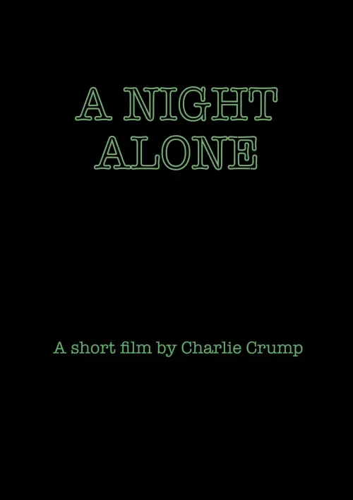 Movie poster "A Night Alone"