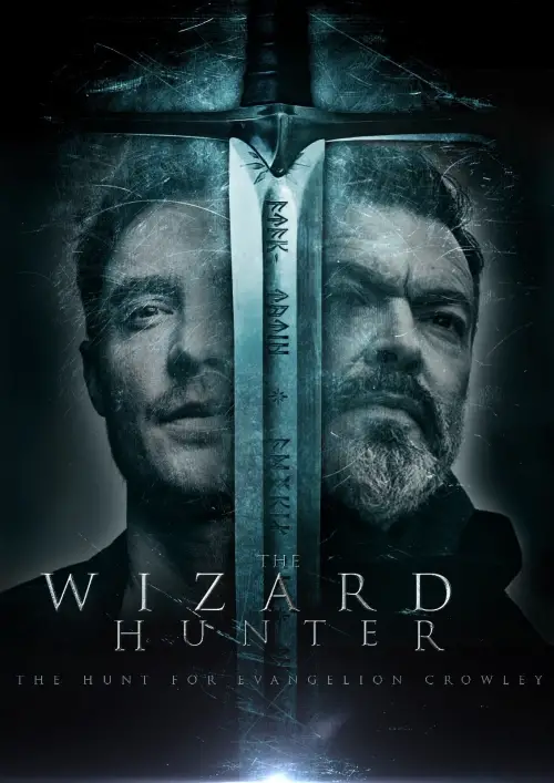 Movie poster "The Wizard Hunter: The Hunt for Evangelion Crowley"