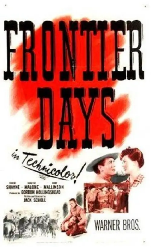 Movie poster "Frontier Days"