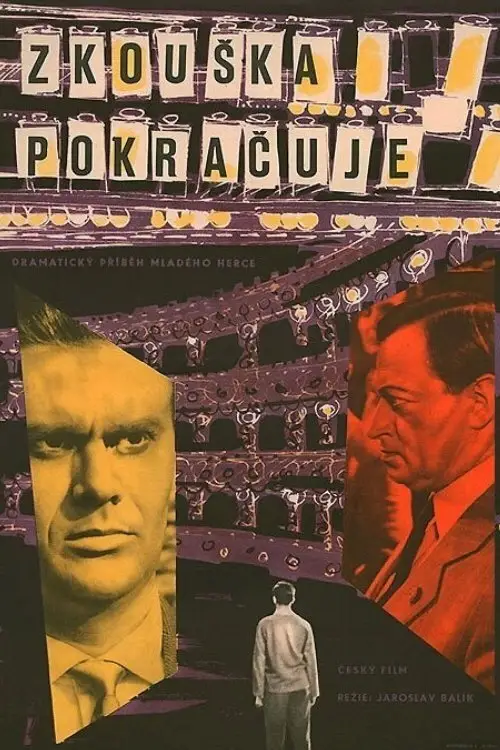 Movie poster "Zkouška pokračuje"