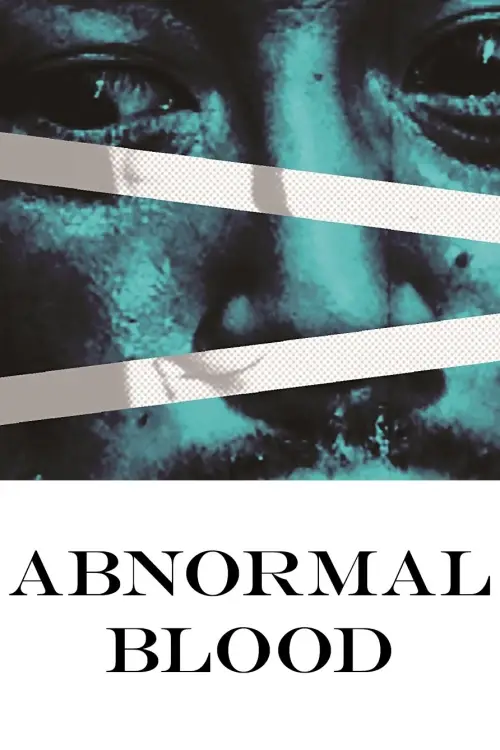 Movie poster "Abnormal Blood"