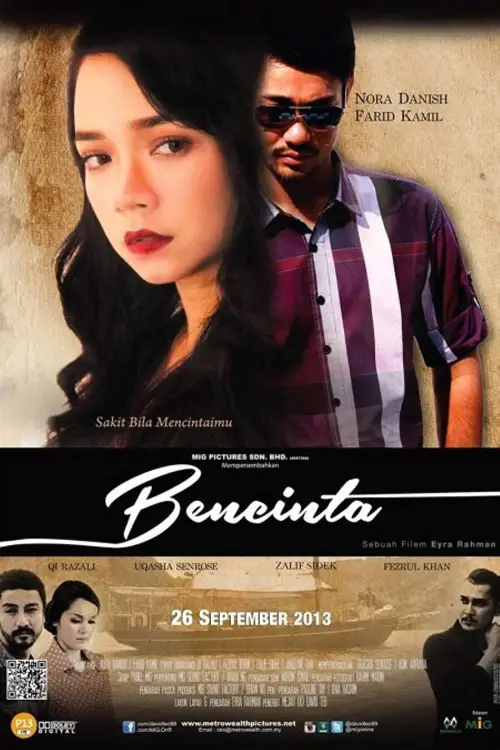 Movie poster "BenCinta"