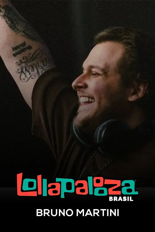 Movie poster "Bruno Martini: Lollapalooza Brasil 2025"