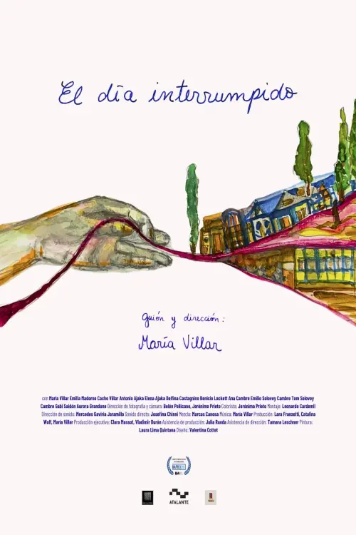 Movie poster "The Interrupted Day"
