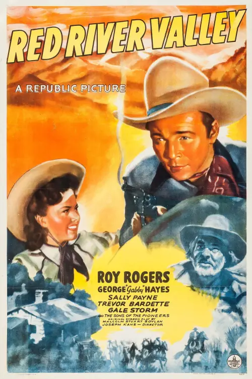 Movie poster "Red River Valley"