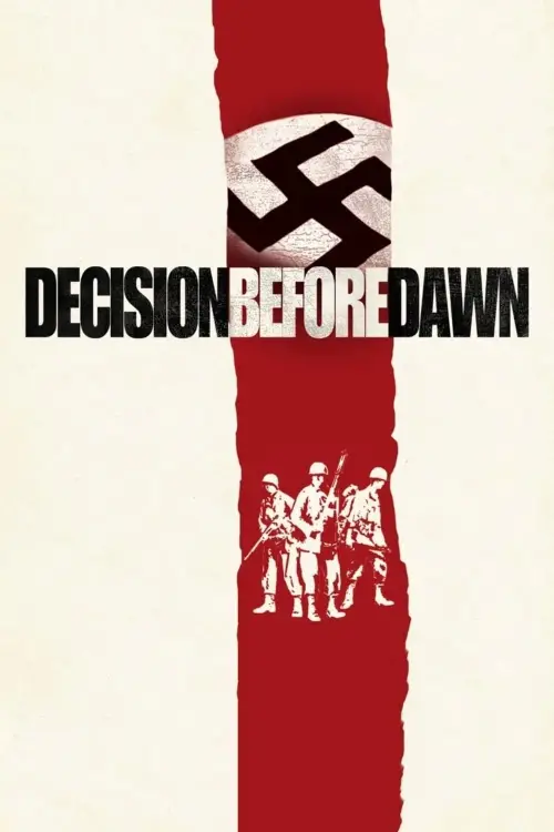 Movie poster "Decision Before Dawn"