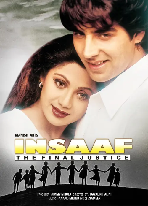 Movie poster "Insaaf: The Final Justice"