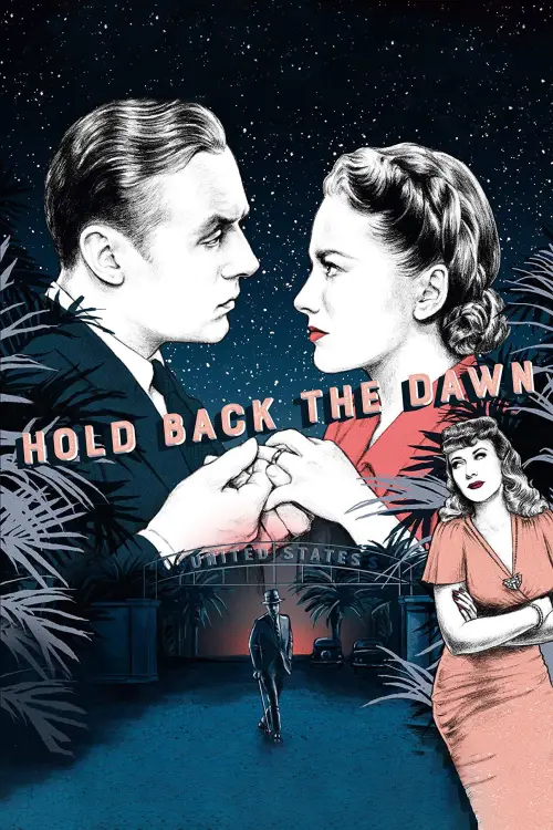 Movie poster "Hold Back the Dawn"