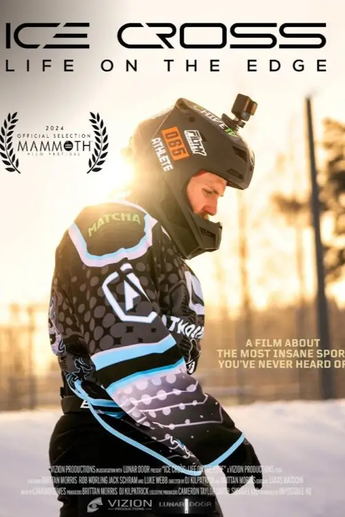 Movie poster "Ice Cross: Life on the Edge"