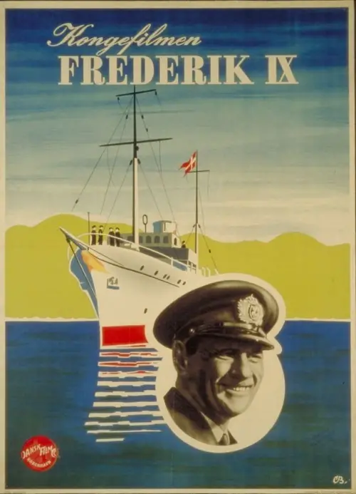 Movie poster "Kongefilmen Frederik IX"