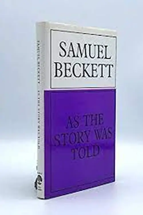 Movie poster "Samuel Beckett: As the Story Was Told"
