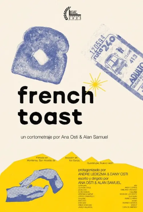 Movie poster "French  Toast"