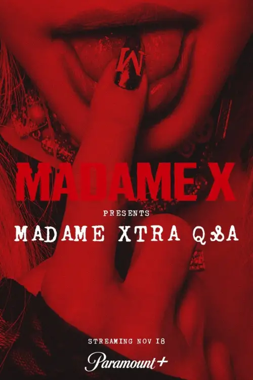 Movie poster "Madame X Presents: Madame Xtra Q&A"
