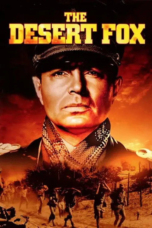 Movie poster "The Desert Fox: The Story of Rommel"