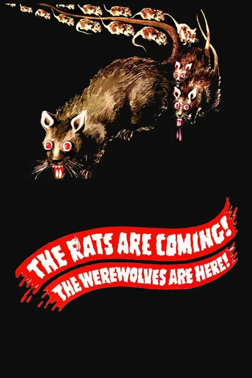 Movie poster "The Rats Are Coming! The Werewolves Are Here!"