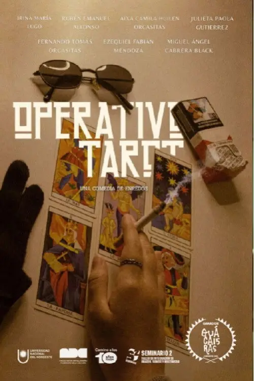 Movie poster "Operativo Tarot"