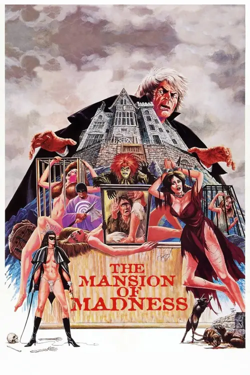 Movie poster "The Mansion of Madness"