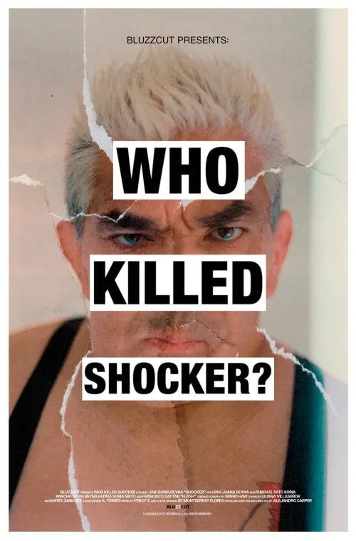 Movie poster "¿Quién mató a Shocker?"