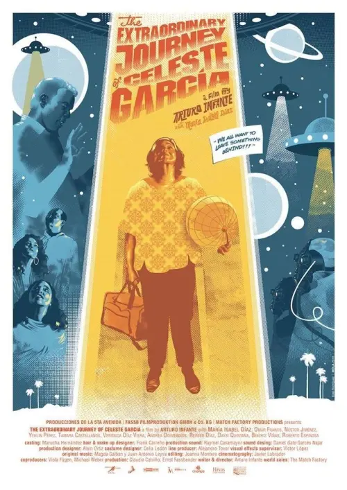 Movie poster "The Extraordinary Journey of Celeste García"