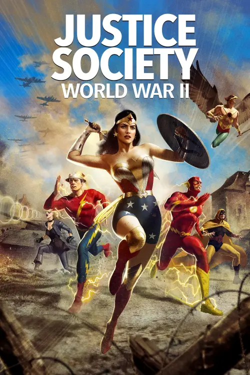 Movie poster "Justice Society: World War II"