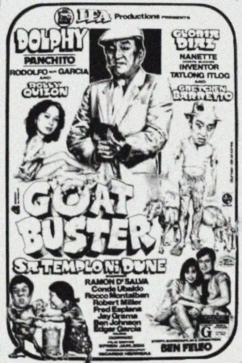 Movie poster "Goat Buster: Sa Templo ni Dune"