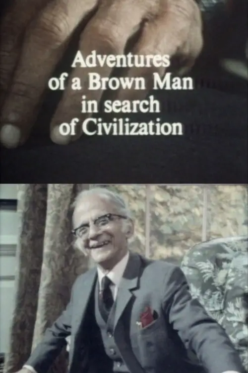 Movie poster "Adventures of a Brown Man in Search of Civilization"