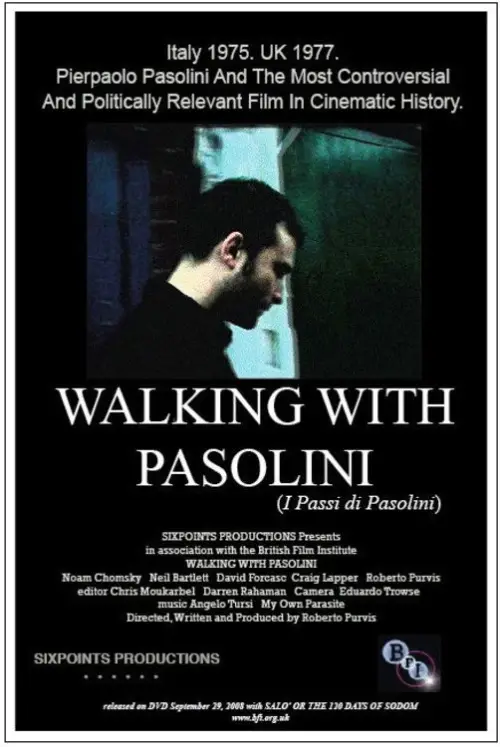 Movie poster "Walking with Pasolini"